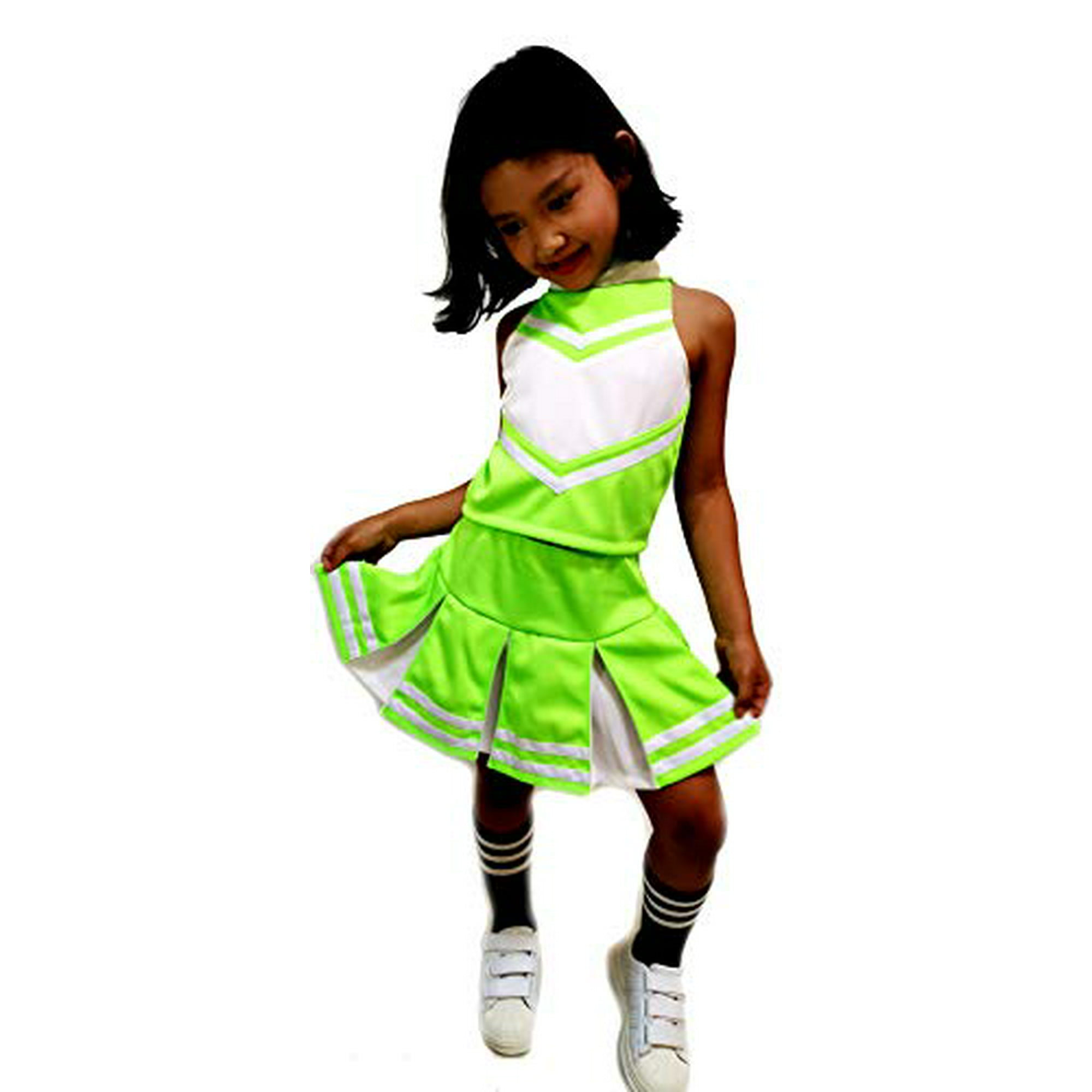 Little Girls Kids Children/Cheerleader/Uniform/Costume Halloween Size 2-16 Little Girls Kids Children/Cheerleader/Uniform/Costume Halloween Size 2-16